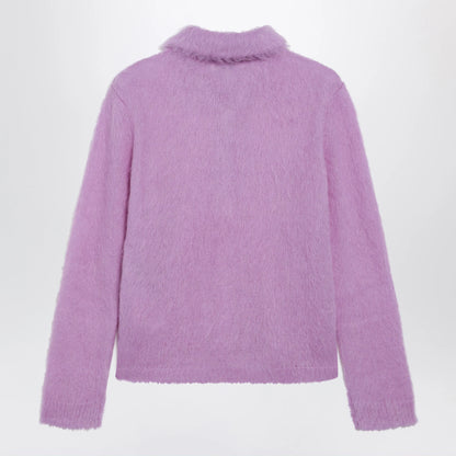 Chloé Lavender alpaca-blend cardigan