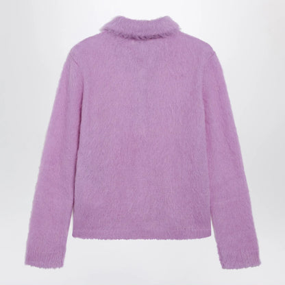 Chloé Lavender alpaca-blend cardigan