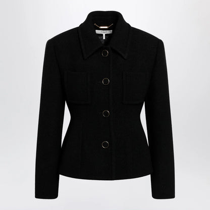 Chloé Black wool-blend jacket