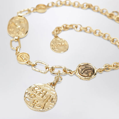 Chloé Gold Medals Choker