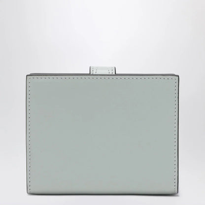 Chloé Paddington square wallet in aqua blue leather