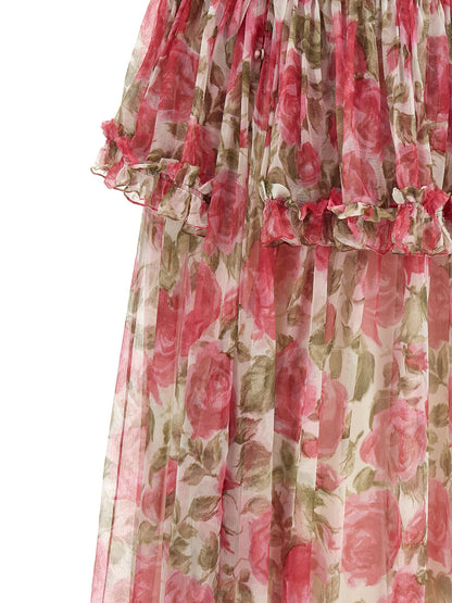 Chloé Silk Muslin Dress