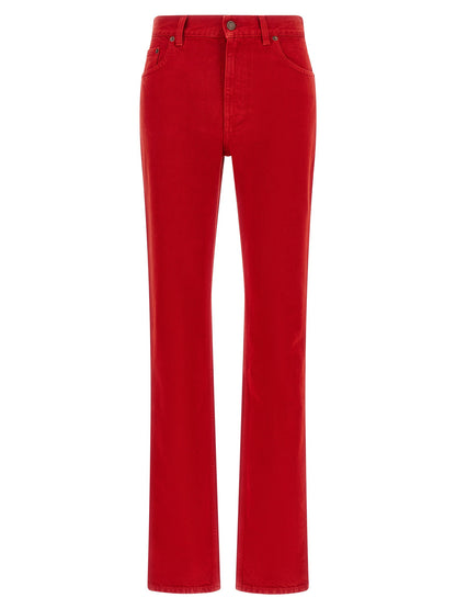 Chloé Garment-dyed Denim Jeans