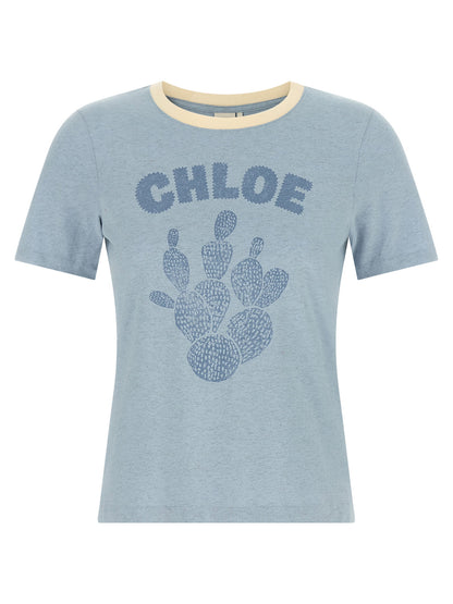Chloé Graphic Print T-shirt