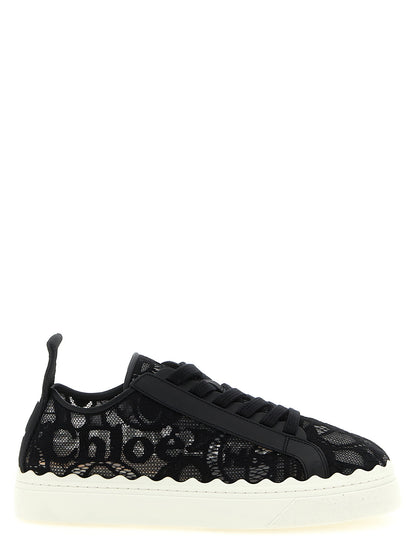 Chloé Lauren Lace Sneakers