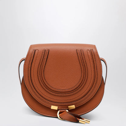 Chloé Marcie small leather saddle bag