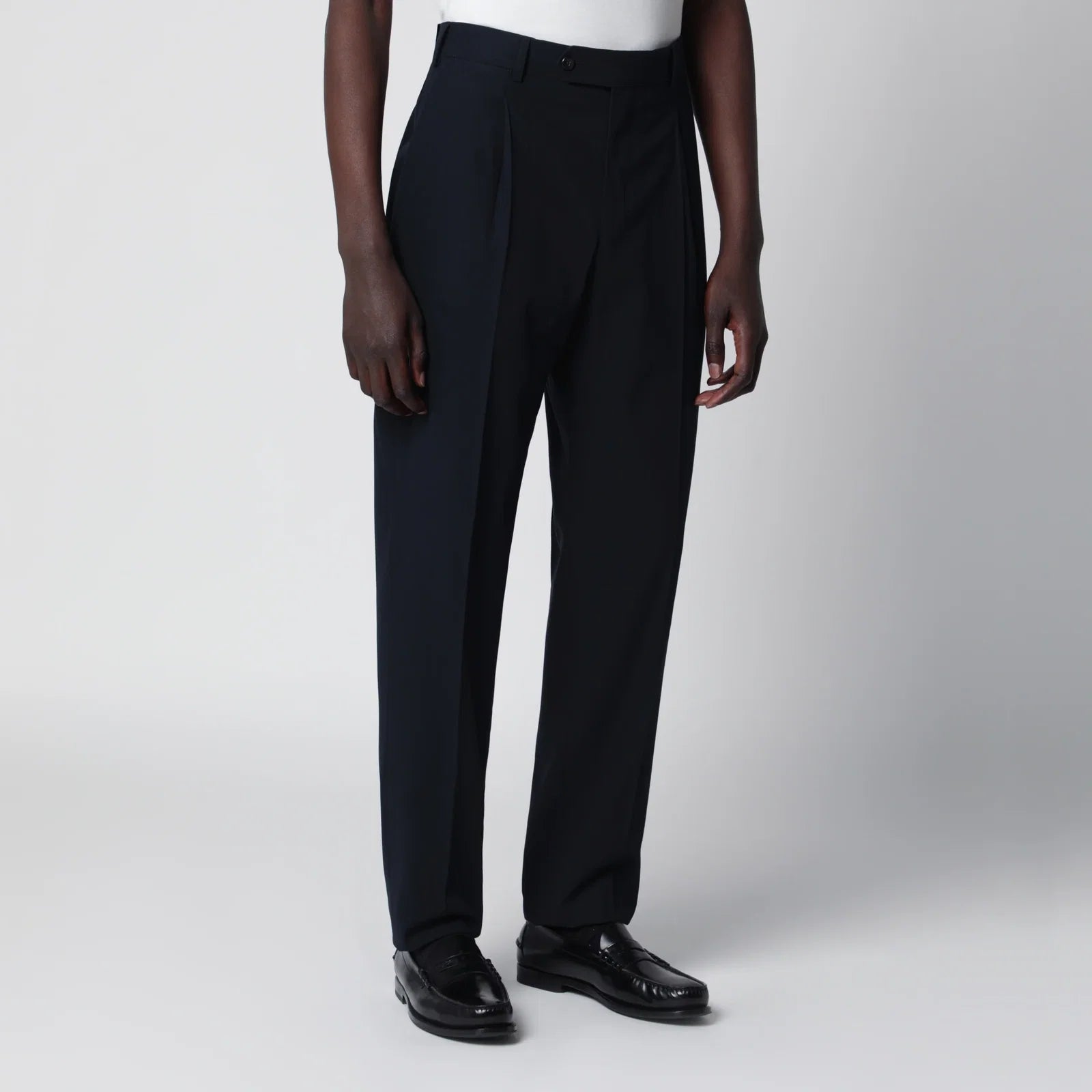 PT Torino Blue cotton trousers