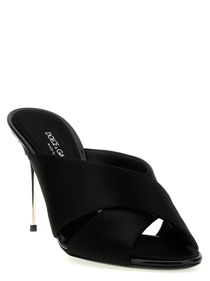 Dolce & Gabbana Satin Sandals
