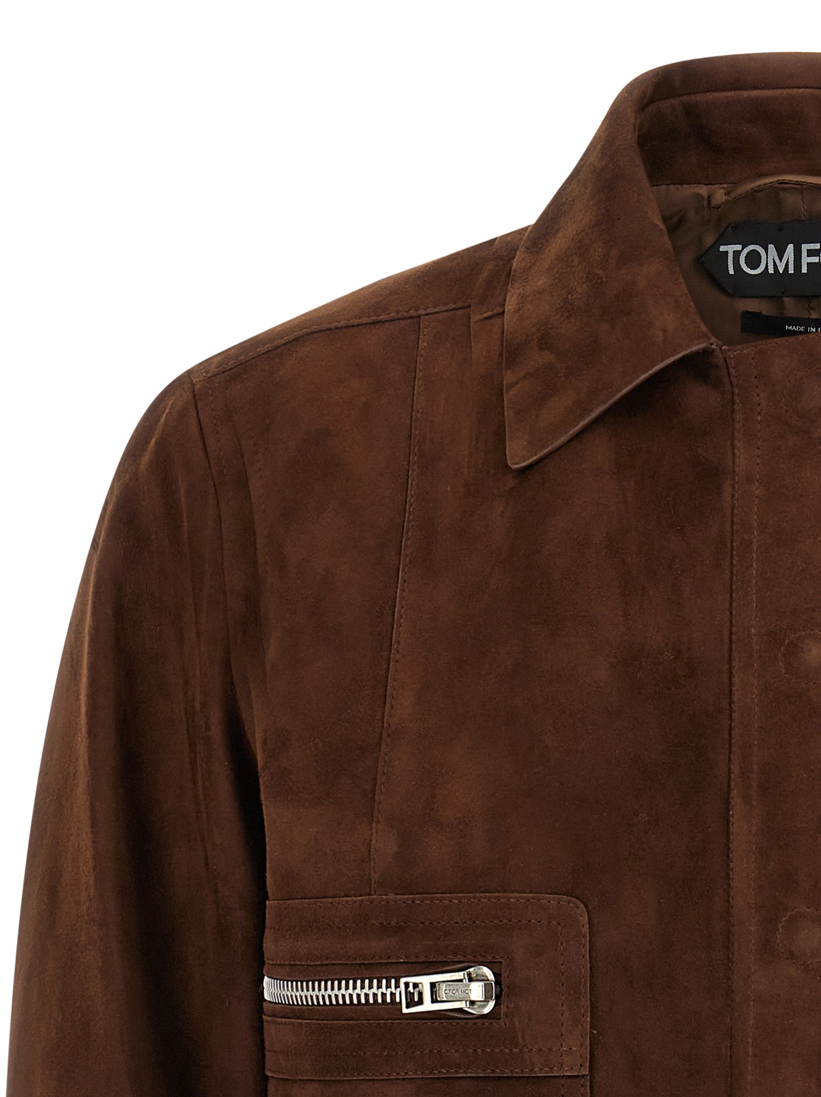 Tom Ford Suede Bomber Jacket