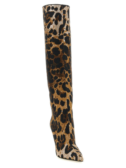 Dolce & Gabbana Leo Jacquard Boots
