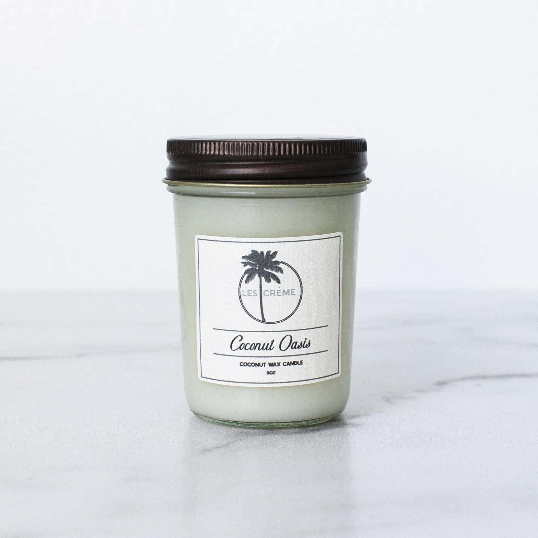 Coconut Oasis Scent Coconut Wax Candle