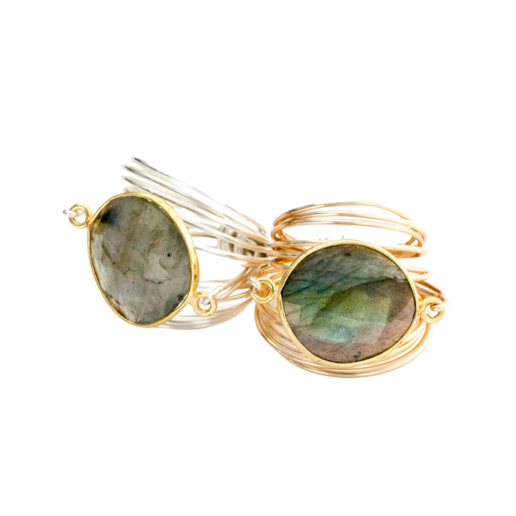 Torrey Ring with Labradorite