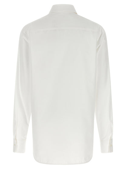 Ermanno Scervino Embroidery Cotton Shirt