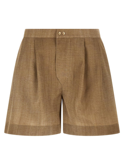 Ermanno Scervino Marocain Shorts