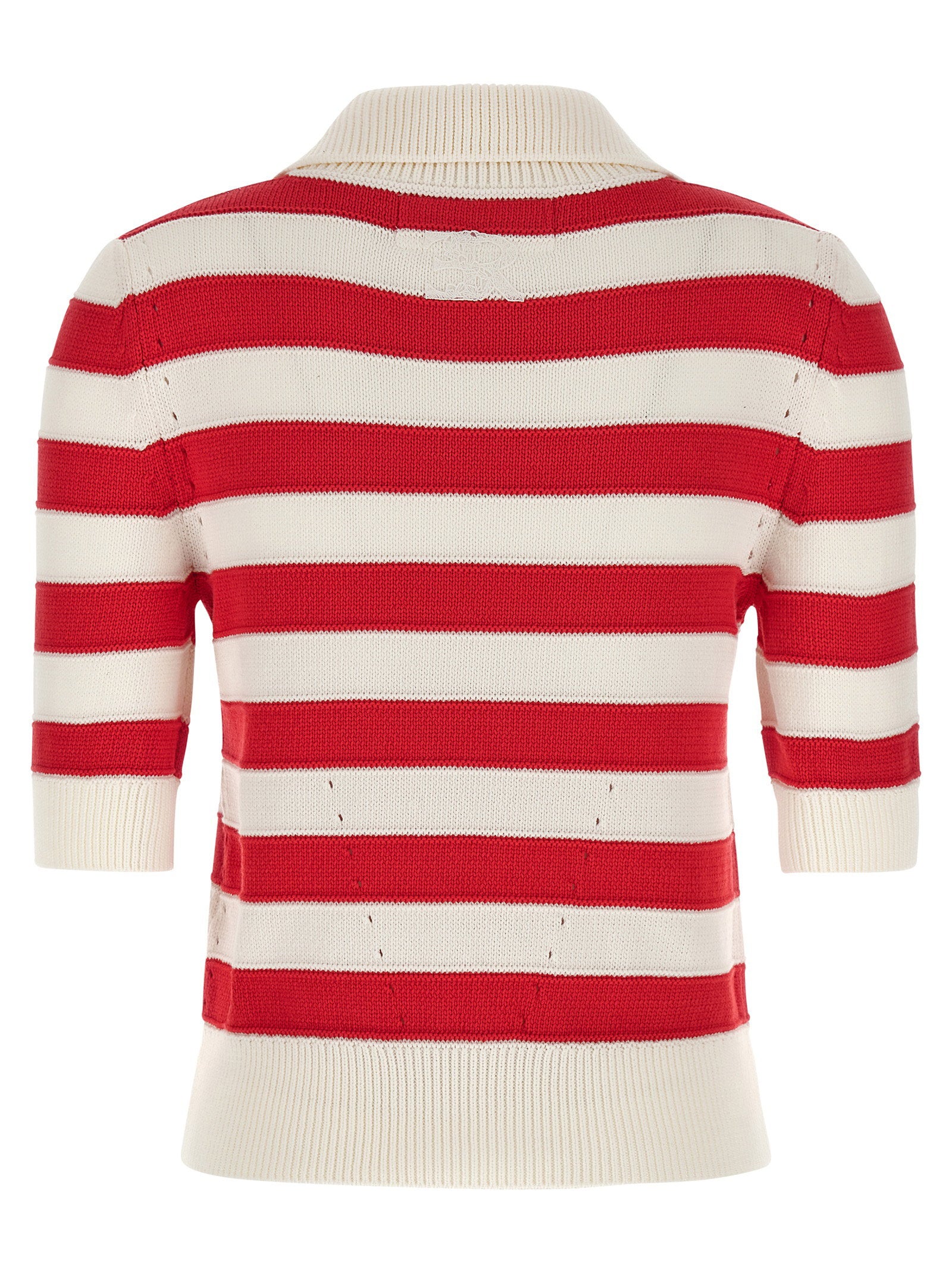 Ermanno Scervino Crochet Polo Shirt
