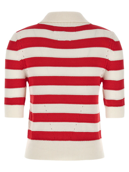 Ermanno Scervino Crochet Polo Shirt