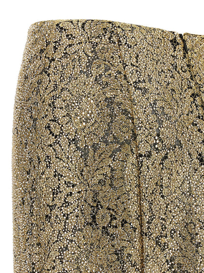 Ermanno Scervino Embroidered Tulle Skirt