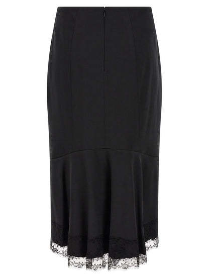 Ermanno Scervino Lace Sheath Skirt