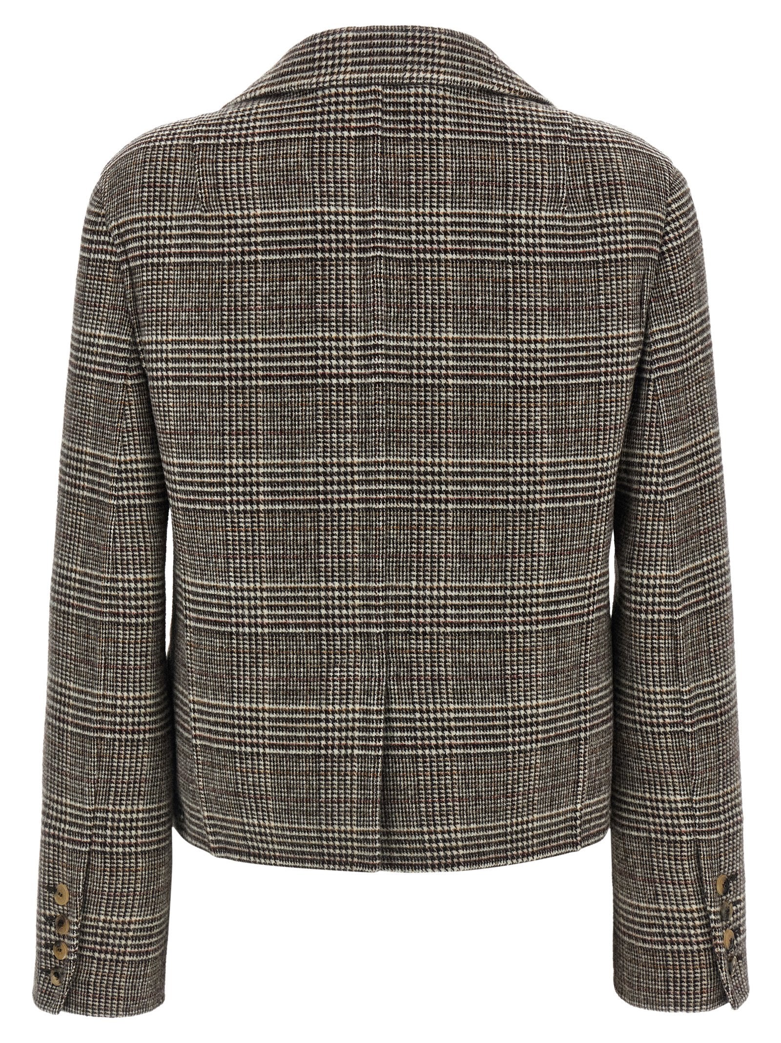 Ermanno Scervino Blazer Cropped Check