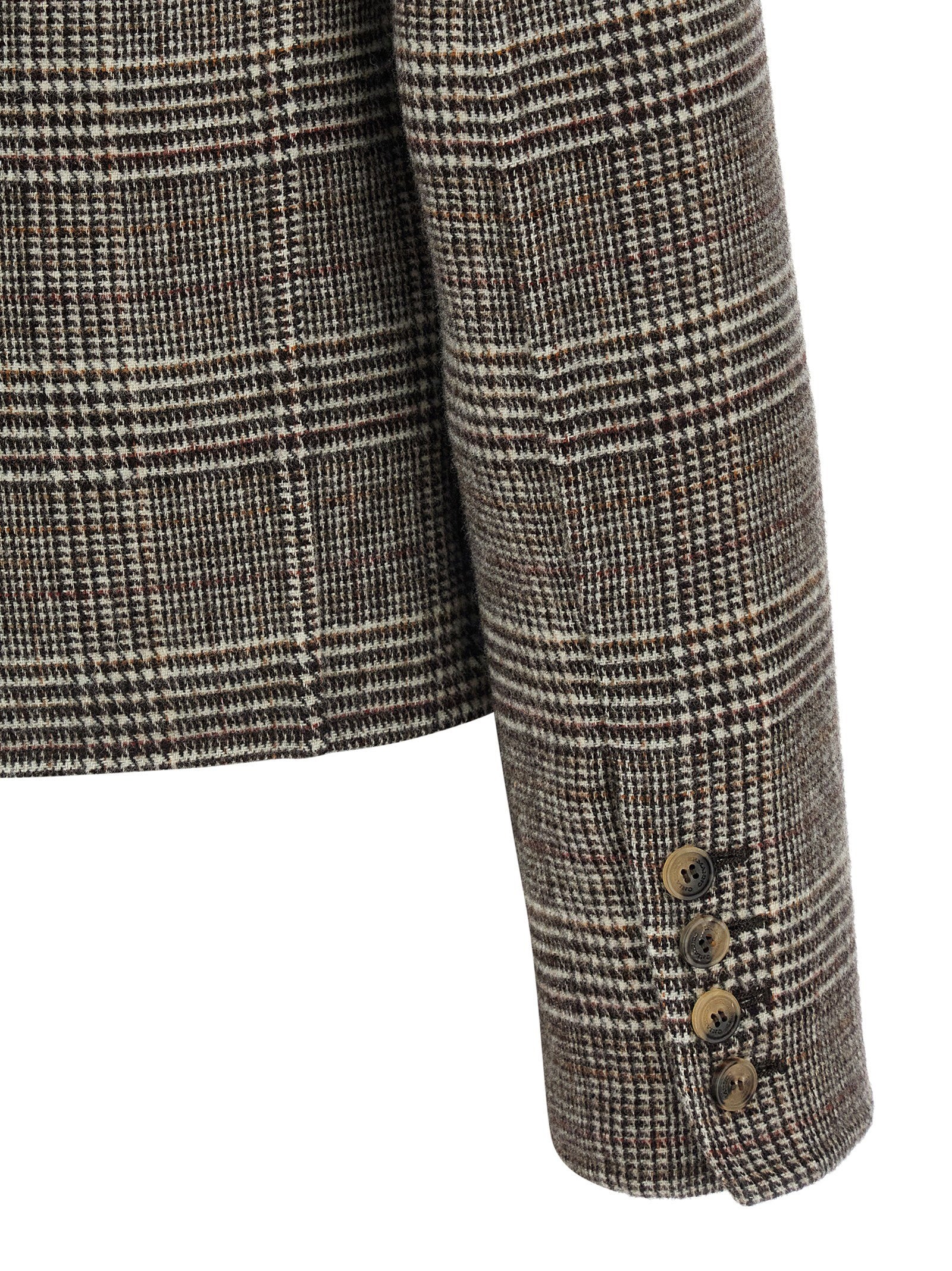 Ermanno Scervino Blazer Cropped Check