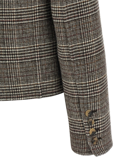 Ermanno Scervino Blazer Cropped Check