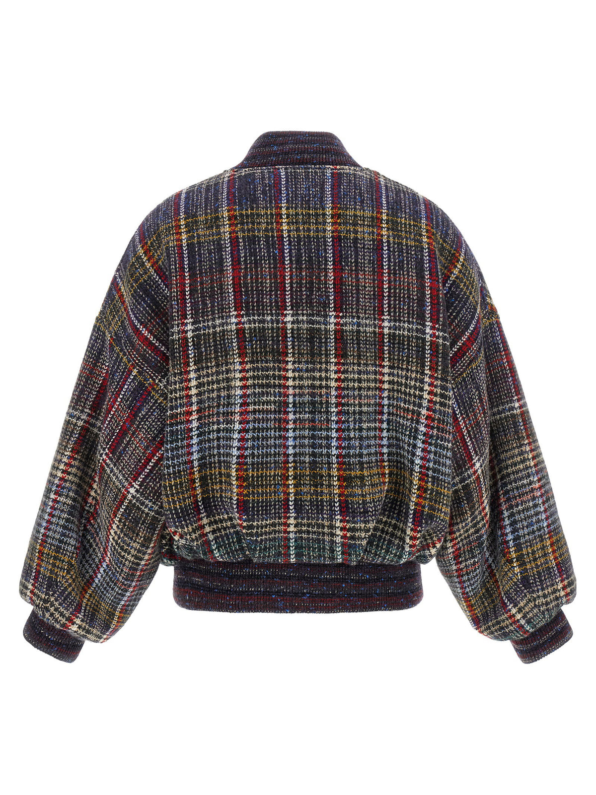Missoni Check Pattern Bomber Jacket