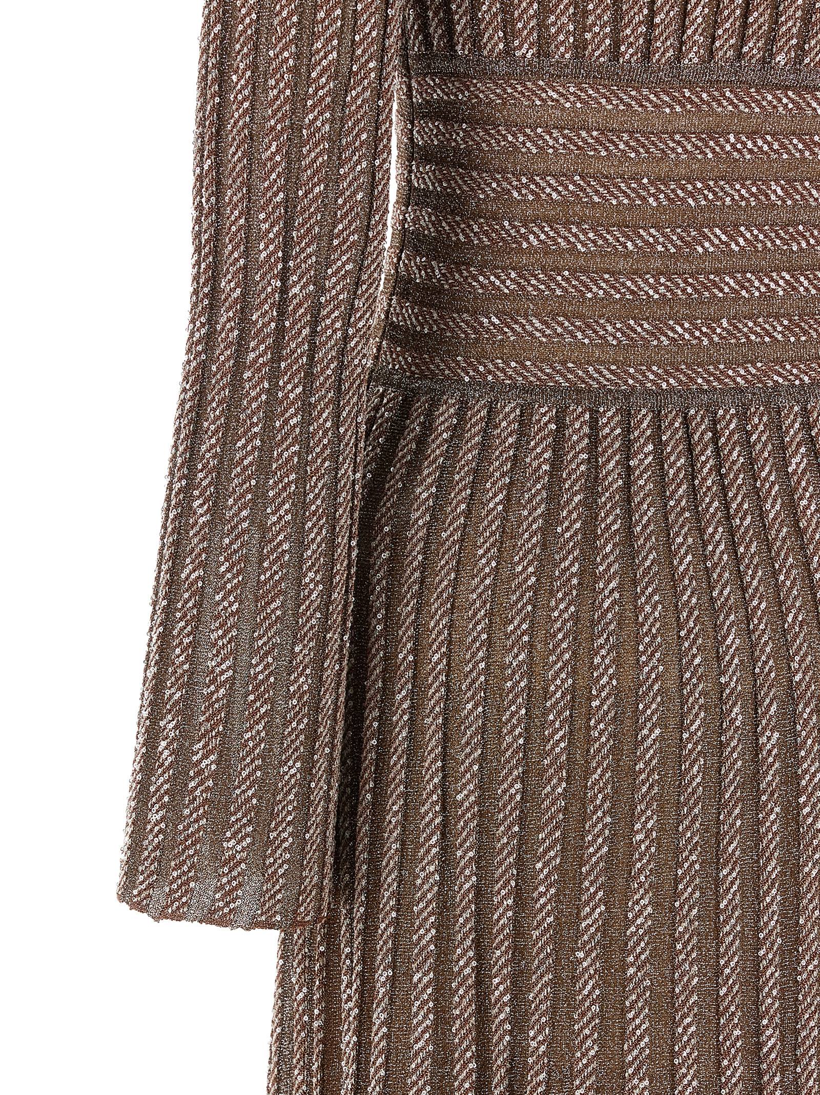 Missoni Knitted Metallic Dress