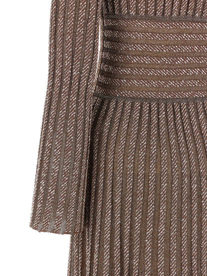 Missoni Knitted Metallic Dress
