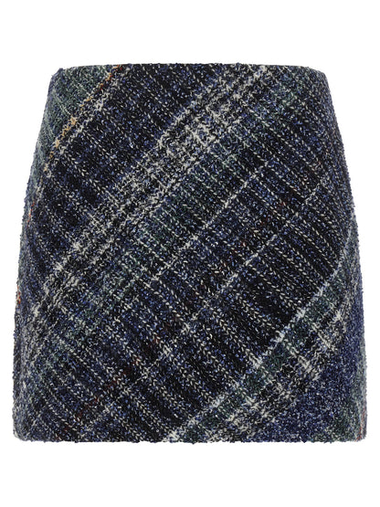 Missoni Check Wool Skirt