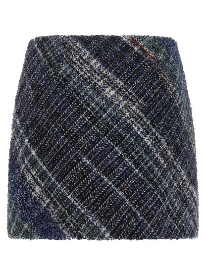 Missoni Check Wool Skirt