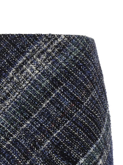 Missoni Check Wool Skirt