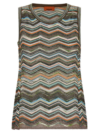 Missoni Chevron Workmanship Top
