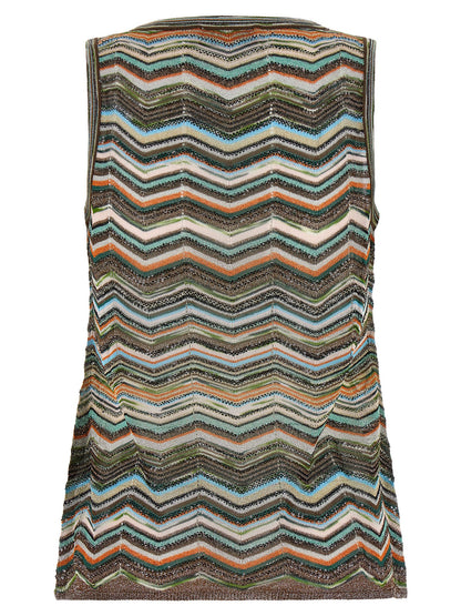 Missoni Chevron Workmanship Top