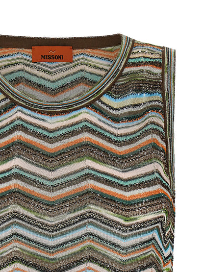 Missoni Chevron Workmanship Top