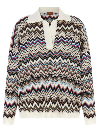 Missoni Zigzag Polo Shirt