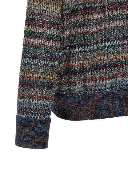 Missoni Lamé Yarn Polo Shirt