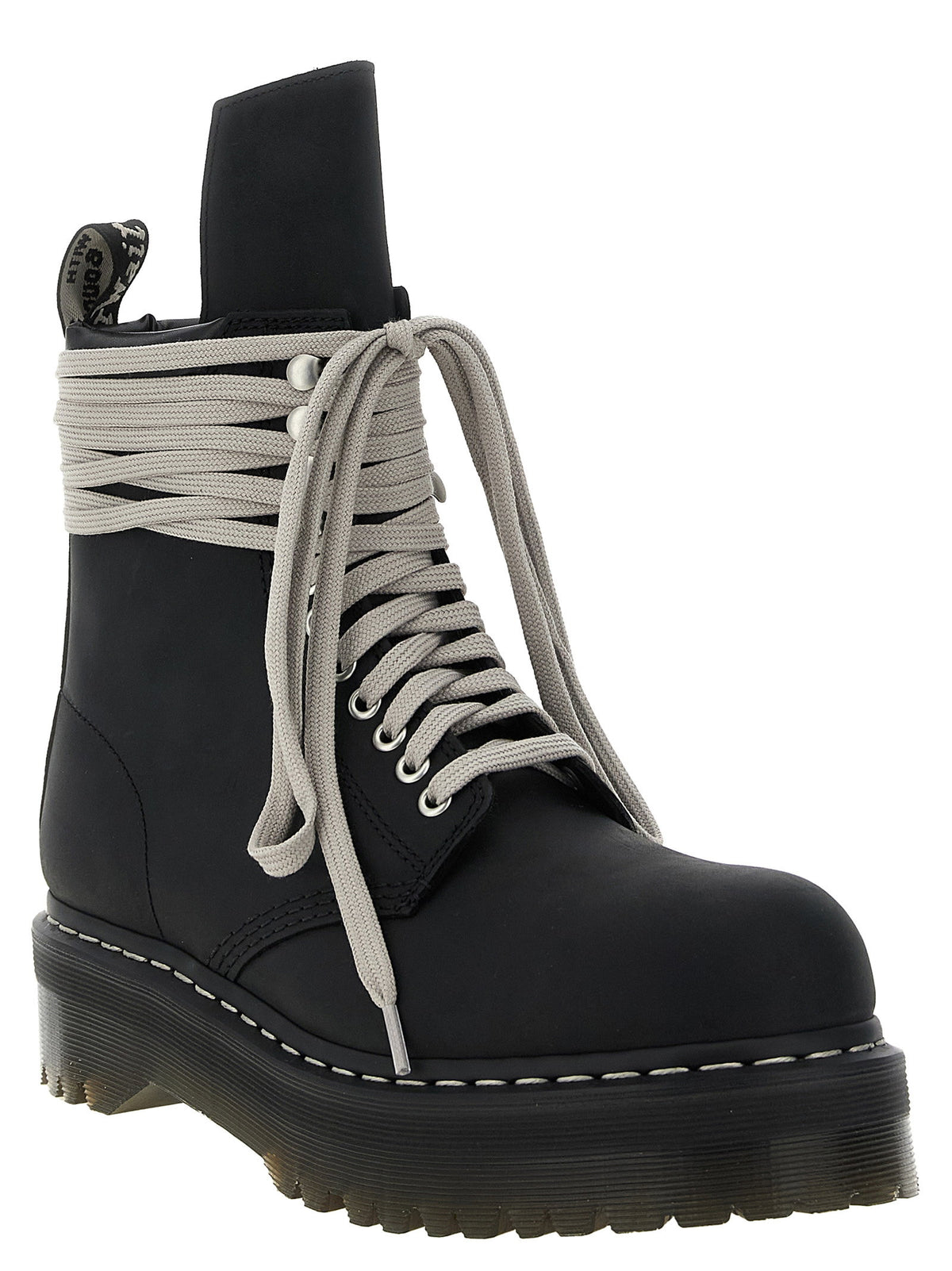Rick Owens Quad Sole Steel Toe Amphibian