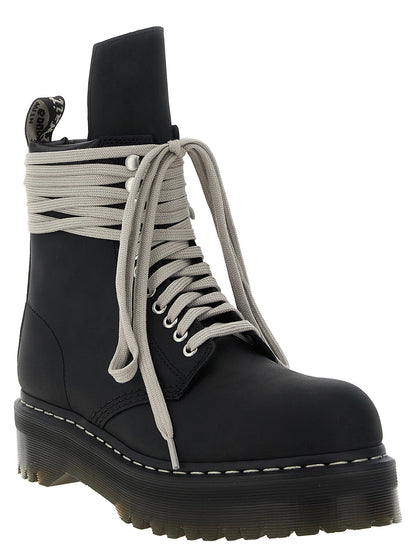 Rick Owens Quad Sole Steel Toe Amphibian