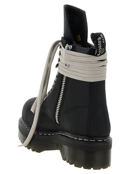 Rick Owens Quad Sole Steel Toe Amphibian