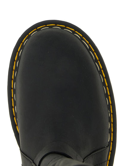 Rick Owens Quad Sole Pull On Dr.martens X Rickowens Boots