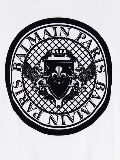 Balmain Velvet Logo T-shirt