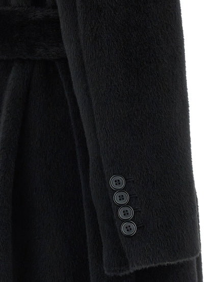 Dolce & Gabbana Cappotto Cintura In Vita Coat