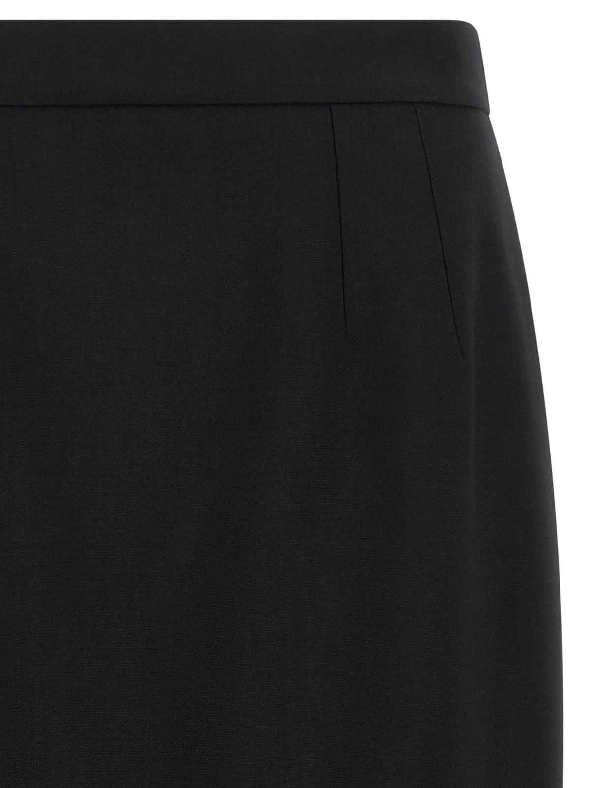 Dolce & Gabbana Stretch Wool Skirt