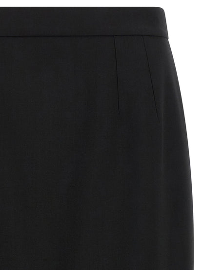 Dolce & Gabbana Stretch Wool Skirt