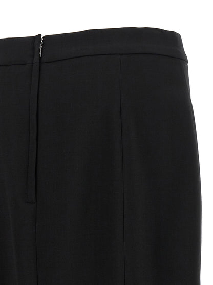 Dolce & Gabbana Stretch Wool Skirt