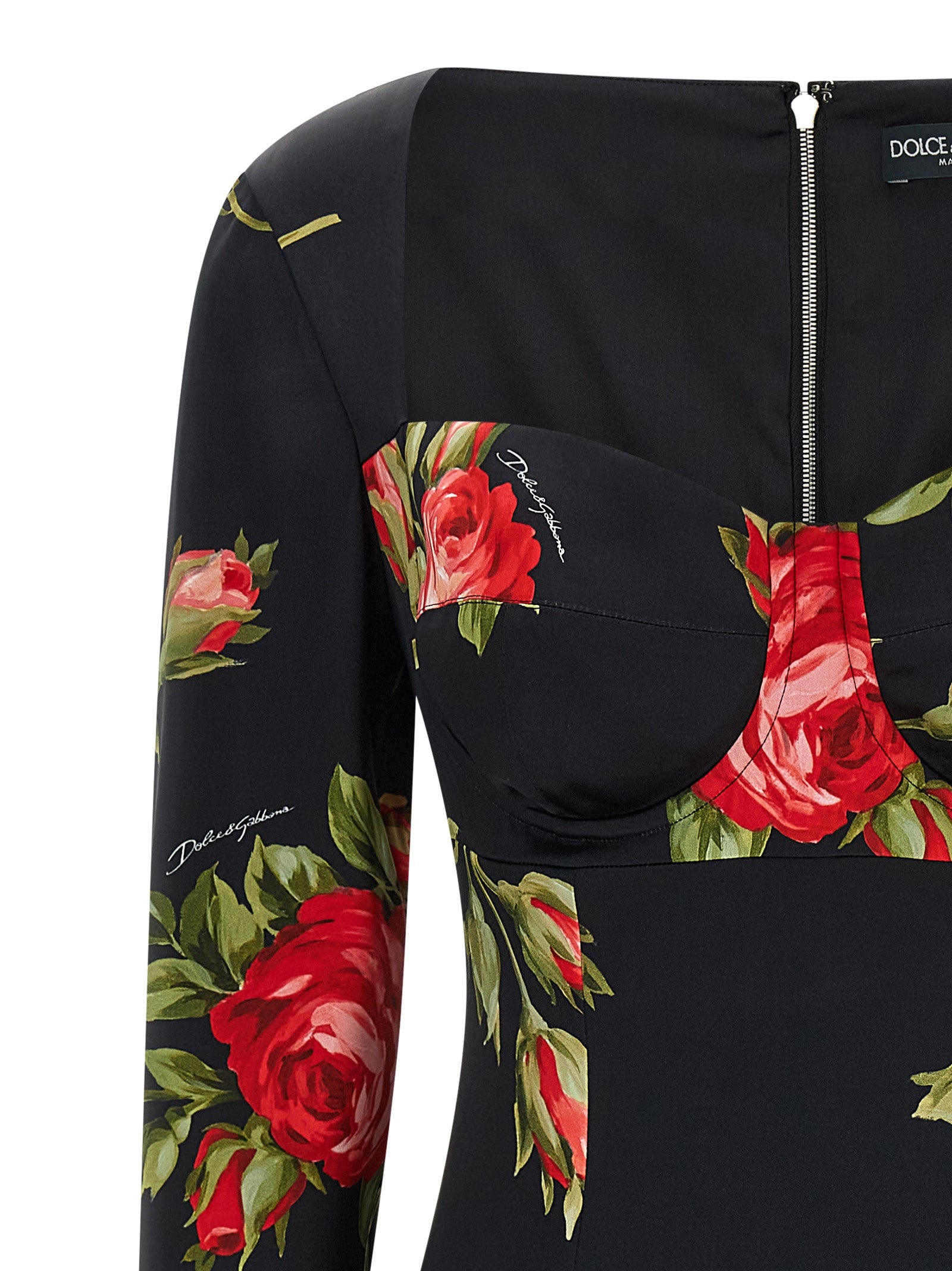 Dolce & Gabbana Bouquet Rose Dress