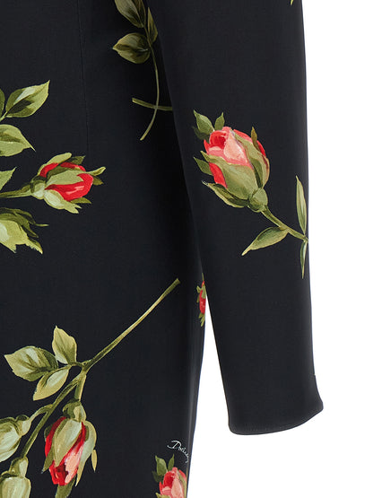 Dolce & Gabbana Bouquet Rose Dress