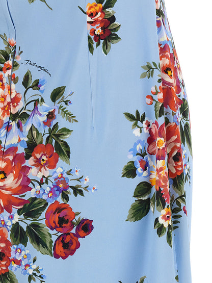 Dolce & Gabbana Mazzo Di Fiori Print Dress