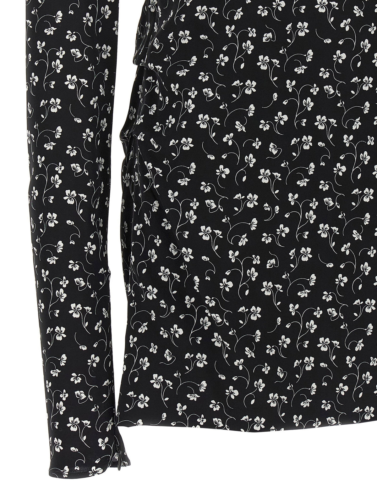 Dolce & Gabbana Black Flower Dress