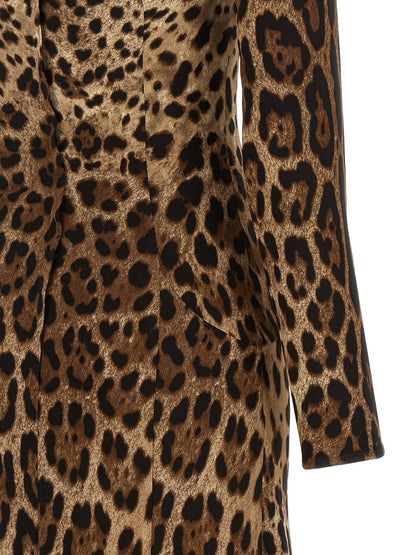 Dolce & Gabbana Animal Print Dress